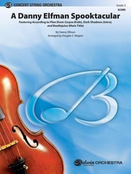 A Danny Elfman Spooktacular Orchestra Scores/Parts sheet music cover Thumbnail